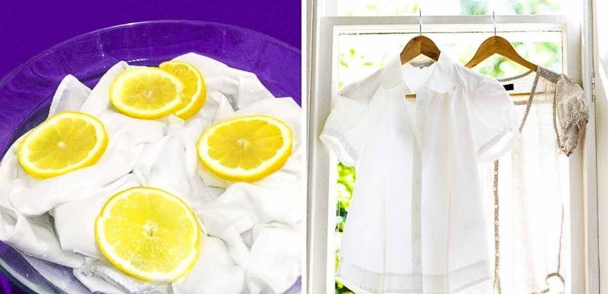 Как в домашних условиях безопасно отбелить рубашку белого цвета