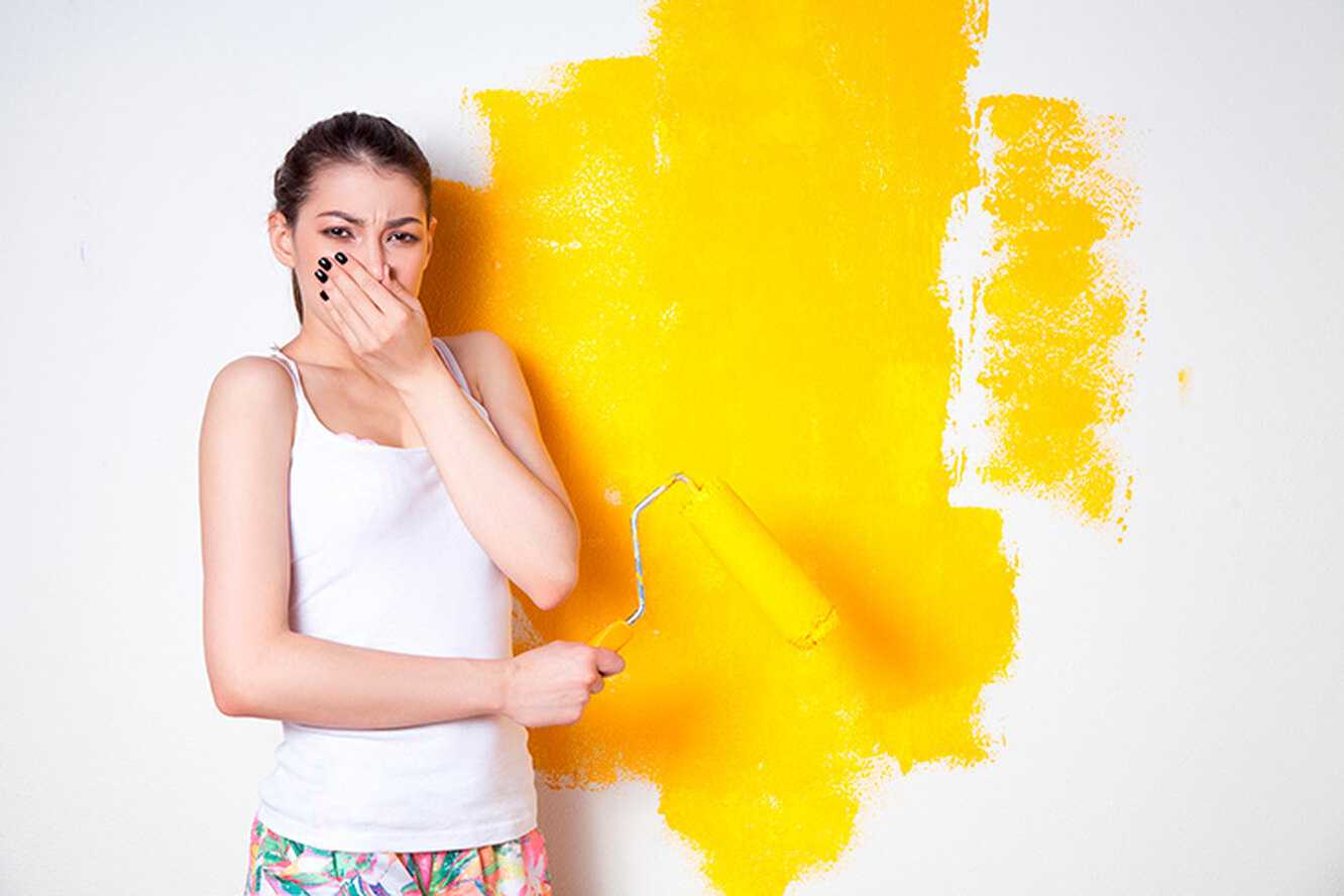 Как избавиться от запаха краски в квартире после покраски?