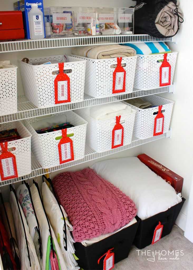 Секреты хранения постельных принадлежностей в шкафу