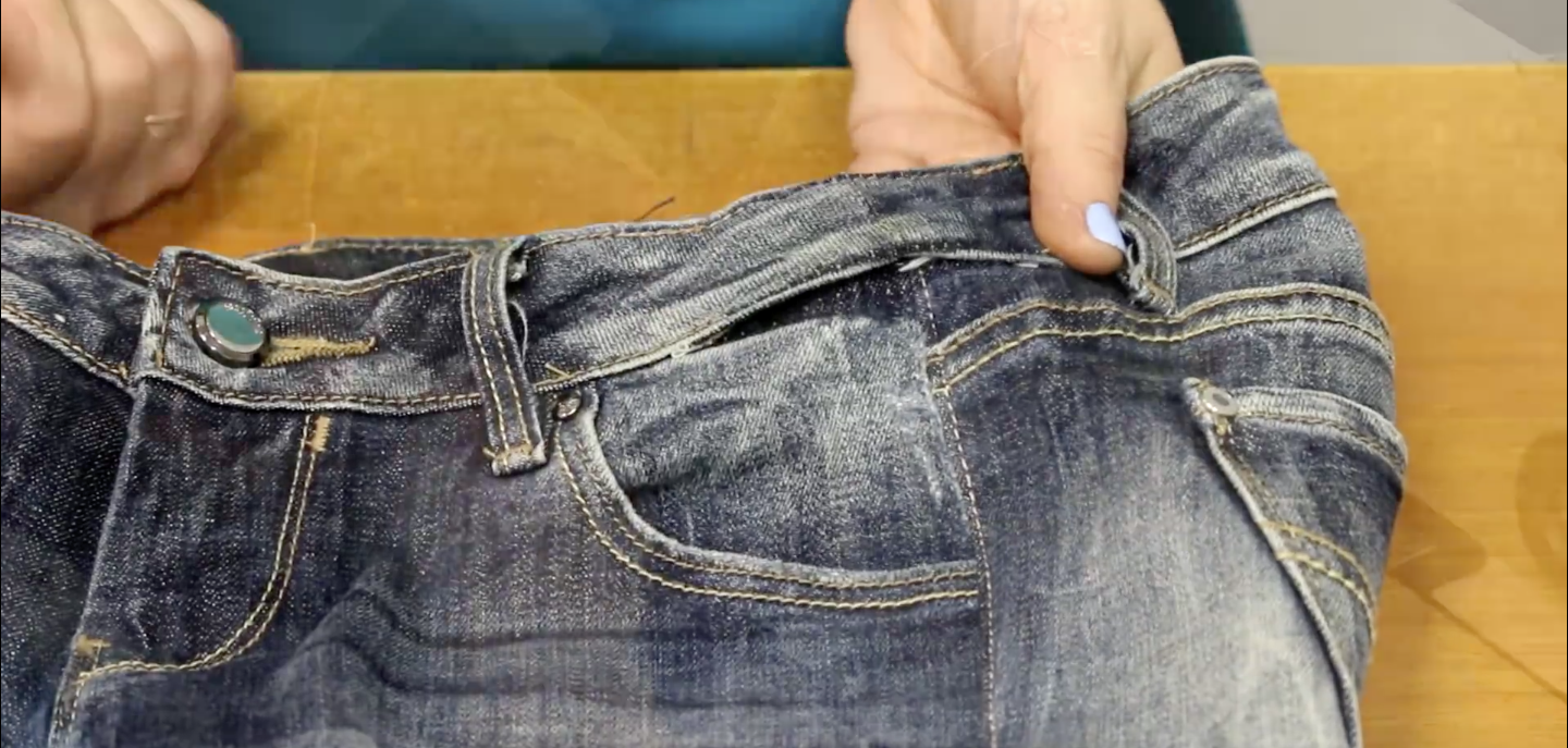 Как ушить брюки в талии в домашних условиях пошаговая инструкция