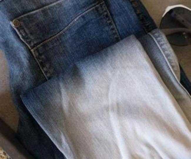 Как отбелить джинсы в домашних условиях