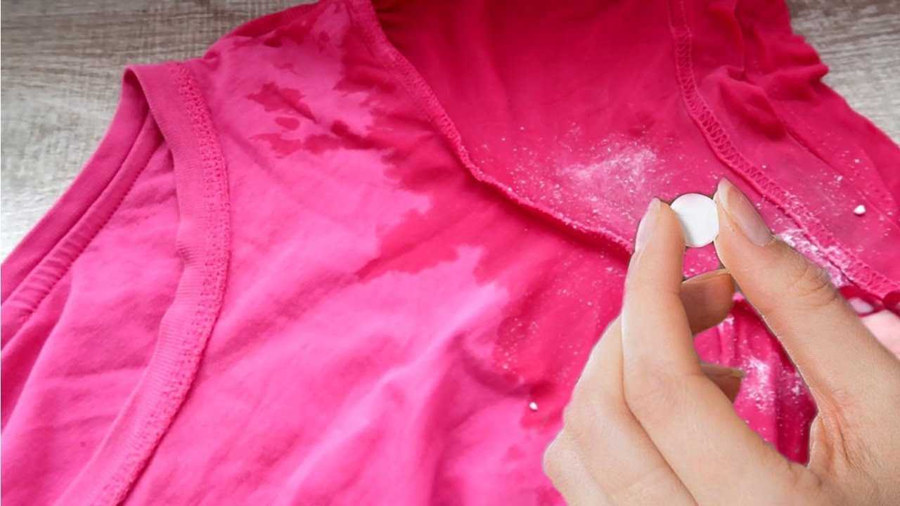 Эффективное удаление запаха пота на одежде