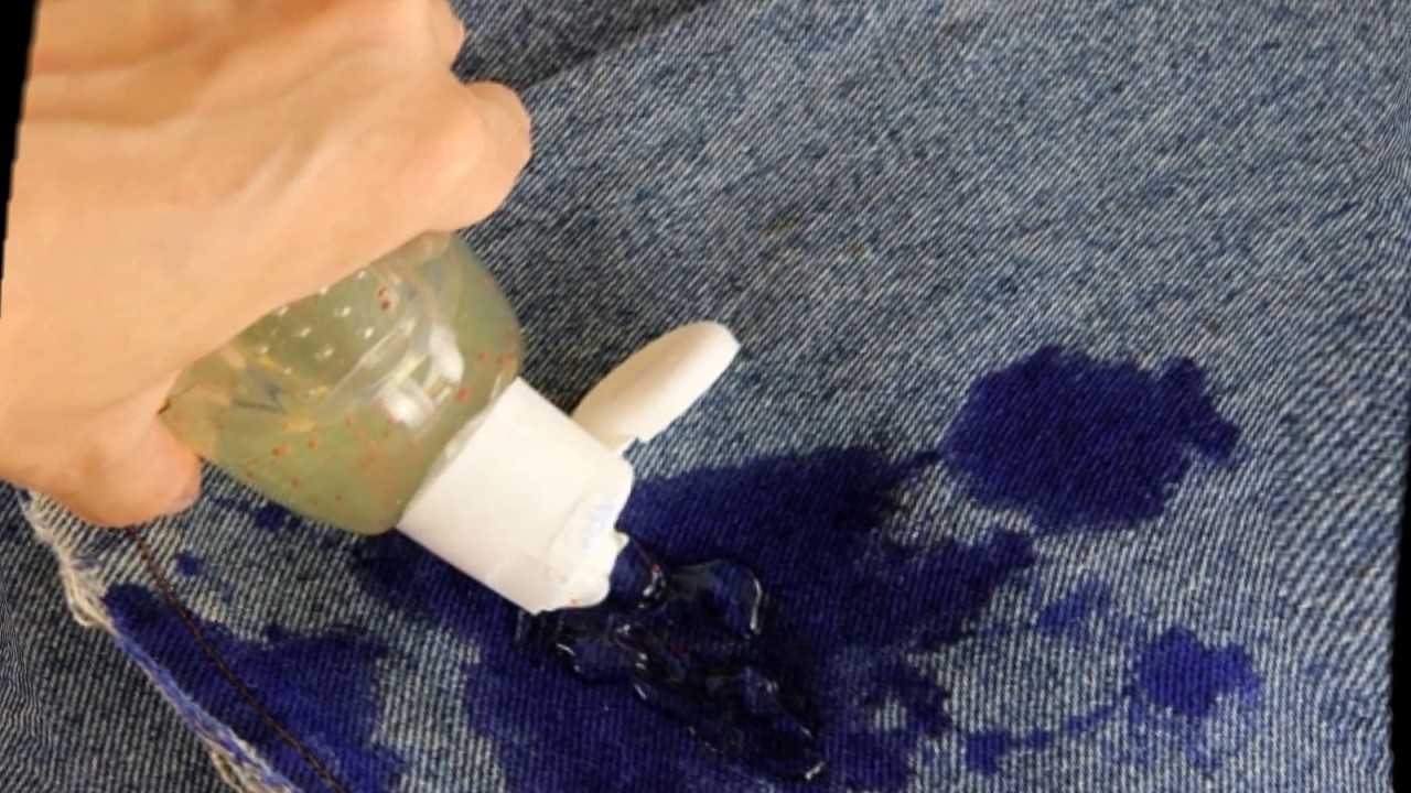 Как быстро отмыть чернила с рук
