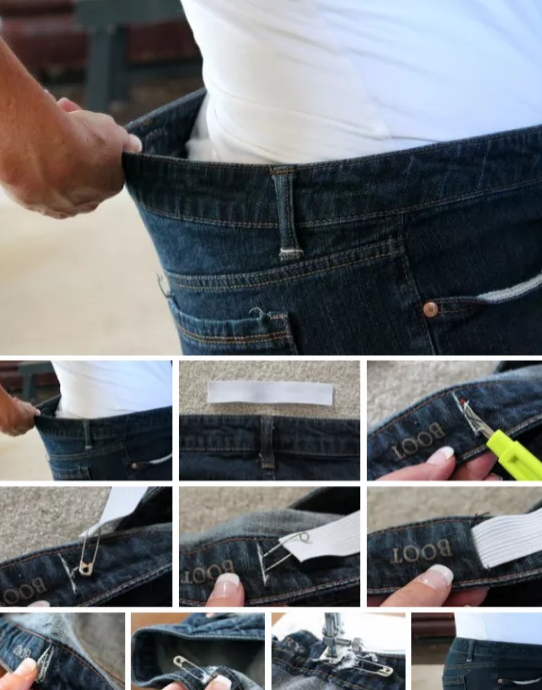 Как ушить джинсы в бедрах в домашних условиях