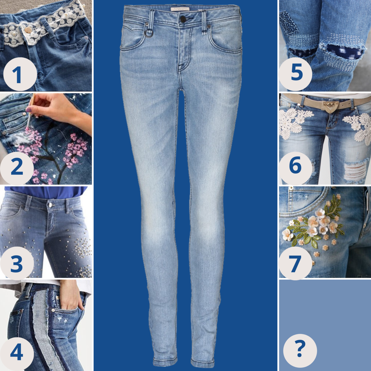 Как отбелить джинсы: обзор эффективных методов