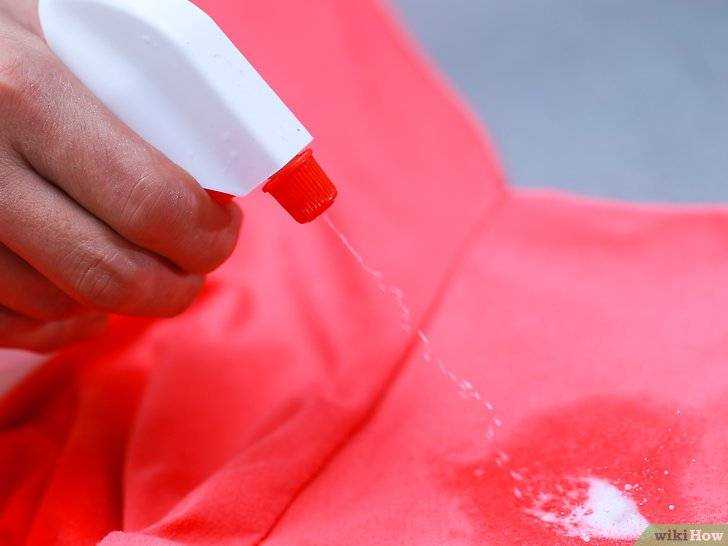 Стопроцентные методы и способы, чем отмыть краску от скамейки с одежды