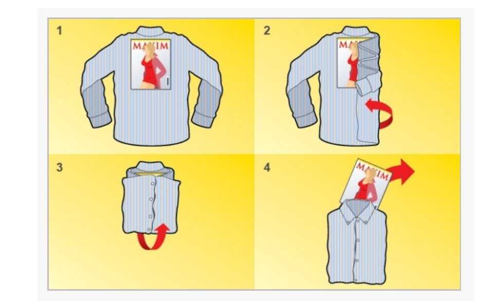 Складывание одежды картинки для детей